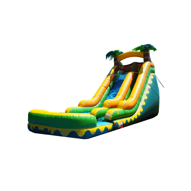 Mavi Okyanus Dev Kaydıraklı Şişme Oyun Parkı